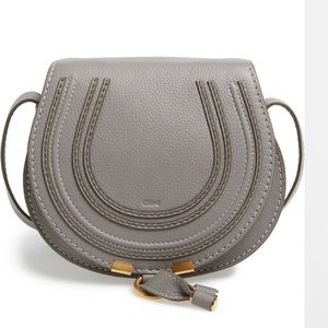 Chloe Gray Crossbody Bag